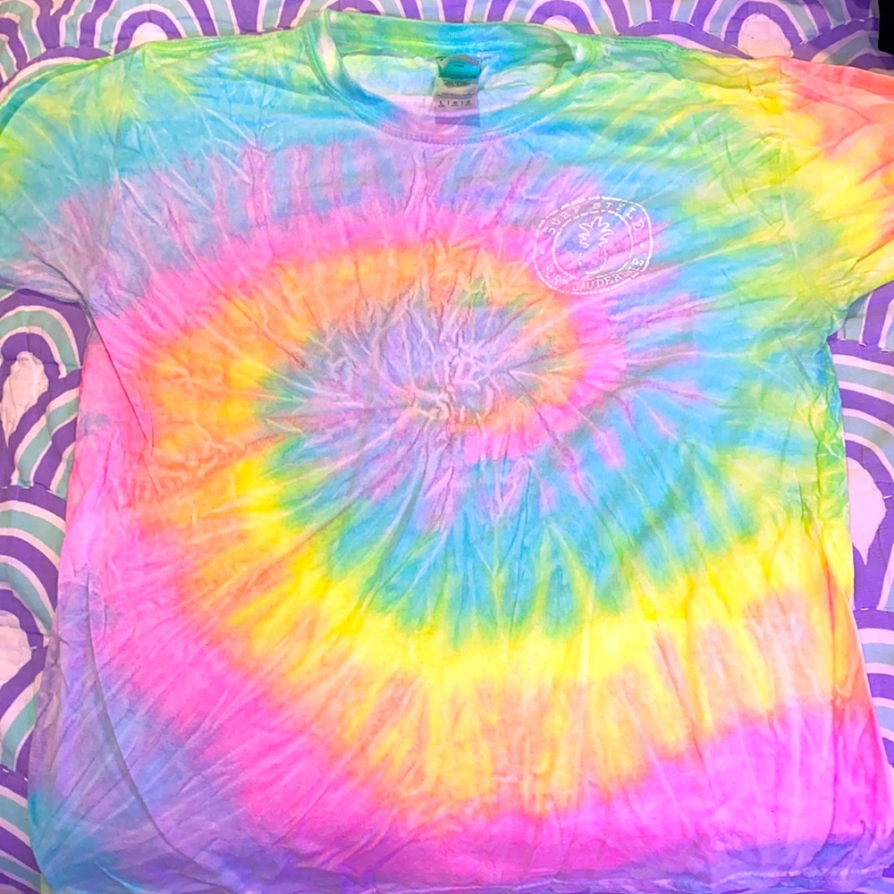 tie die t shirt